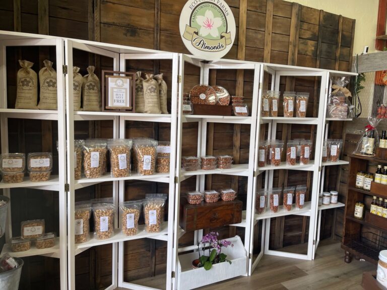 Shop locally for farm fresh almonds