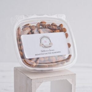 Roasted salted almonds 6 oz. tray